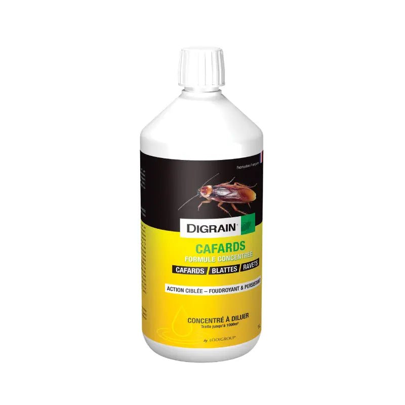 DIGRAIN Cafards Formule Concentrée - Insectoff Professionnel