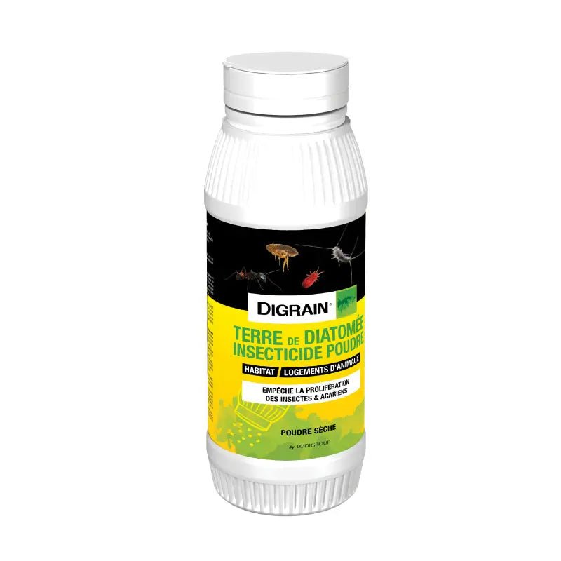 Digrain Terre de Diatomée Insecticide Poudre - Insectoff Professionnel